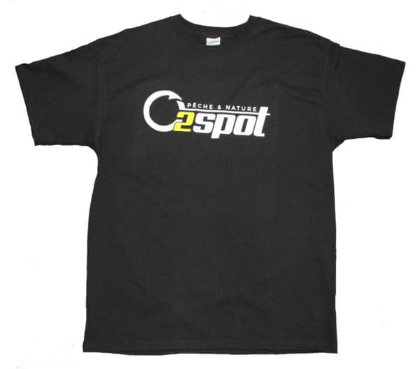 T-SHIRT NOIR O2SPOT