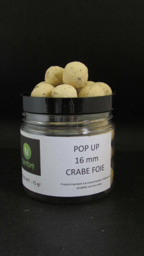 POP UP CRABE FOIE