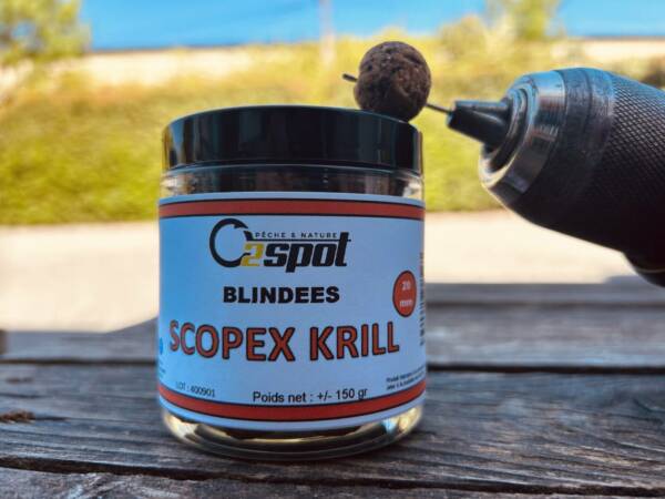 Bouillettes BLINDEES SCOPEX & KRILL