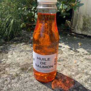 HUILE DE SAUMON - 450 grammes