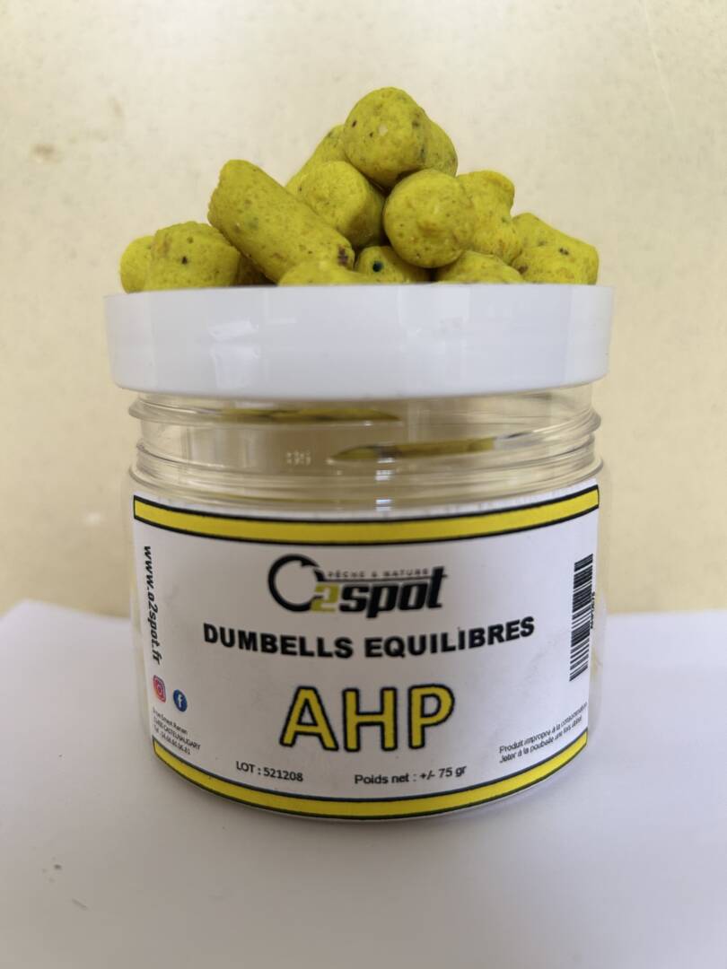 DUMBELLS EQUILIBRES FLUO 10 mm - AHP