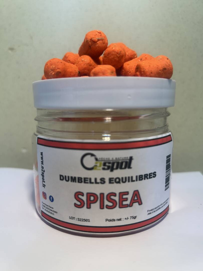 DUMBELLS EQUILIBRES FLUO 10 mm - SPISEA